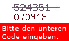 Sicherheitscode