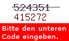 Sicherheitscode