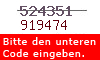 Sicherheitscode