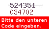 Sicherheitscode