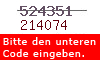 Sicherheitscode