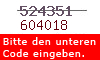 Sicherheitscode