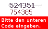 Sicherheitscode