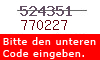 Sicherheitscode