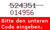 Sicherheitscode