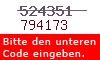 Sicherheitscode